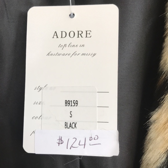 ADORE LEATHER & FAUX FUR JACKET - Picture 6 of 8